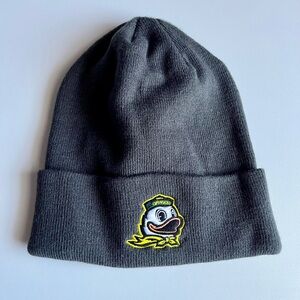 Oregon Ducks Gray Beanie